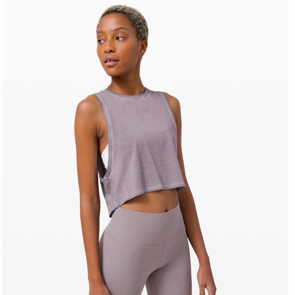 NEW | Lululemon Cut Back Crop Tank *Wash